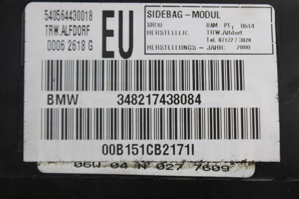 Airbag Porta Direita BMW 3 (E46) | 97 - 05 Imagem-2