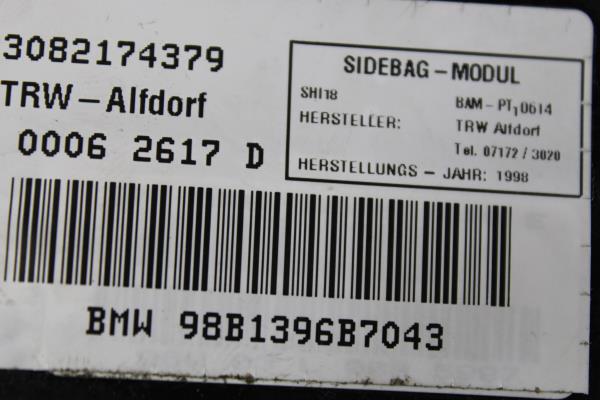 Airbag Porta Esquerda BMW 3 (E46) | 97 - 05 Imagem-3