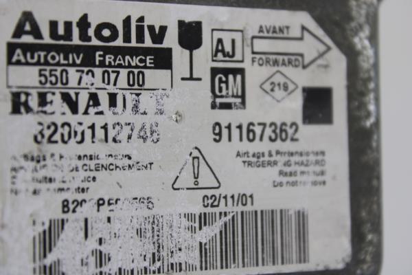 Centralita Airbags RENAULT TRAFIC Caixa (TXX) | 89 - 02 Imagem-4