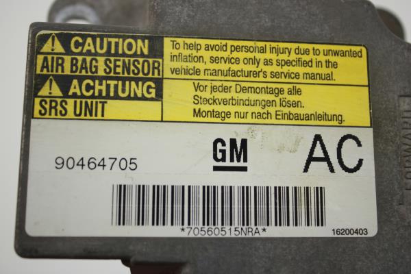 Centralita Airbags OPEL VECTRA B (J96) | 95 - 04 Imagem-3