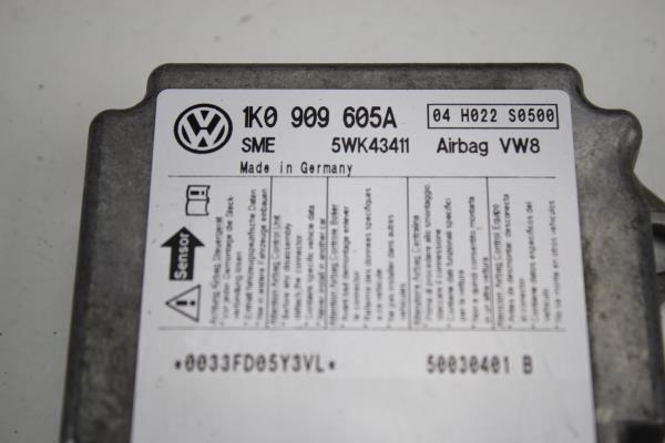 Centralita Airbags VOLKSWAGEN GOLF V (1K1) | 03 - 09 Imagem-3