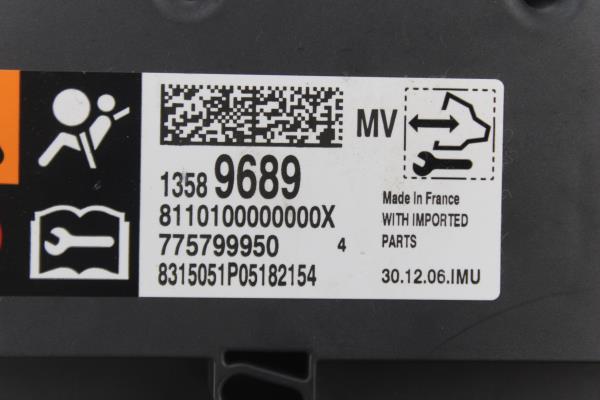 Centralita Airbags OPEL ZAFIRA TOURER C (P12) | 11 -  Imagem-2