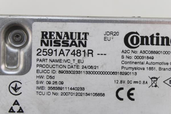 Módulo Telemático RENAULT ZOE 2019- Imagem-4