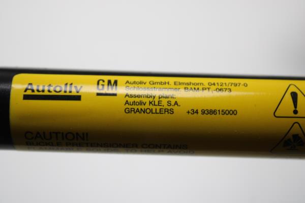 Pré-Tensor / Cinto Frente Esquerdo OPEL CORSA C (X01) | 00 - 09 Imagem-6