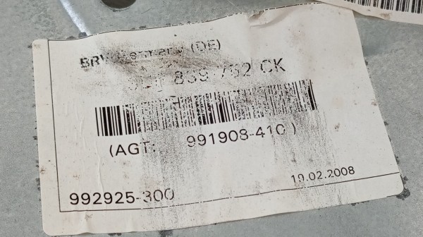 Motor Elevador Vidro Traseiro Direito SKODA OCTAVIA 1.9D Imagem-5