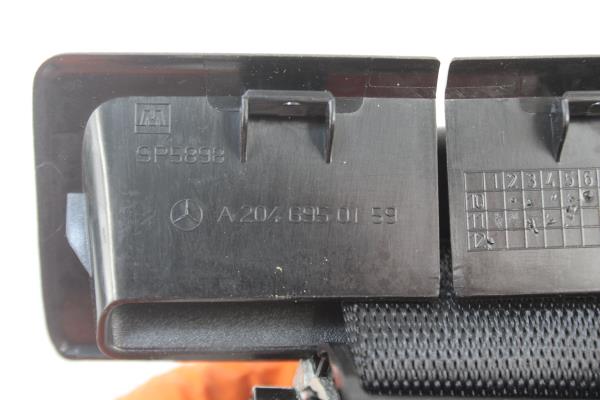 Pré-Tensor / Cinto Traseiro Meio  MERCEDES-BENZ E 220 CDI Imagem-2