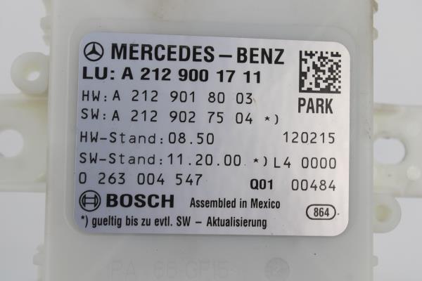 Módulo Sensor Estacionamento MERCEDES-BENZ E 220 CDI Imagem-2