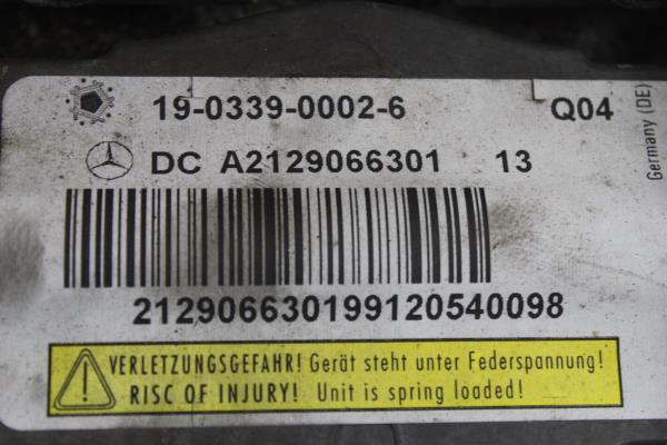 Airbag do Capot Direito MERCEDES-BENZ E 220 CDI Imagem-5