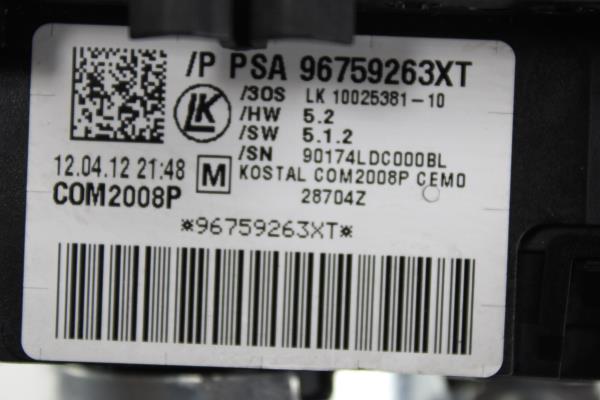 Manete Pisca / Limpa Vidros PEUGEOT 508 RXH Imagem-7