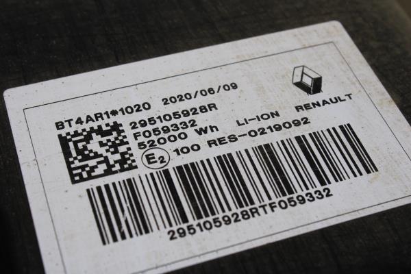 Bateria 50 KWH RENAULT ZOE 2019- Imagem-3