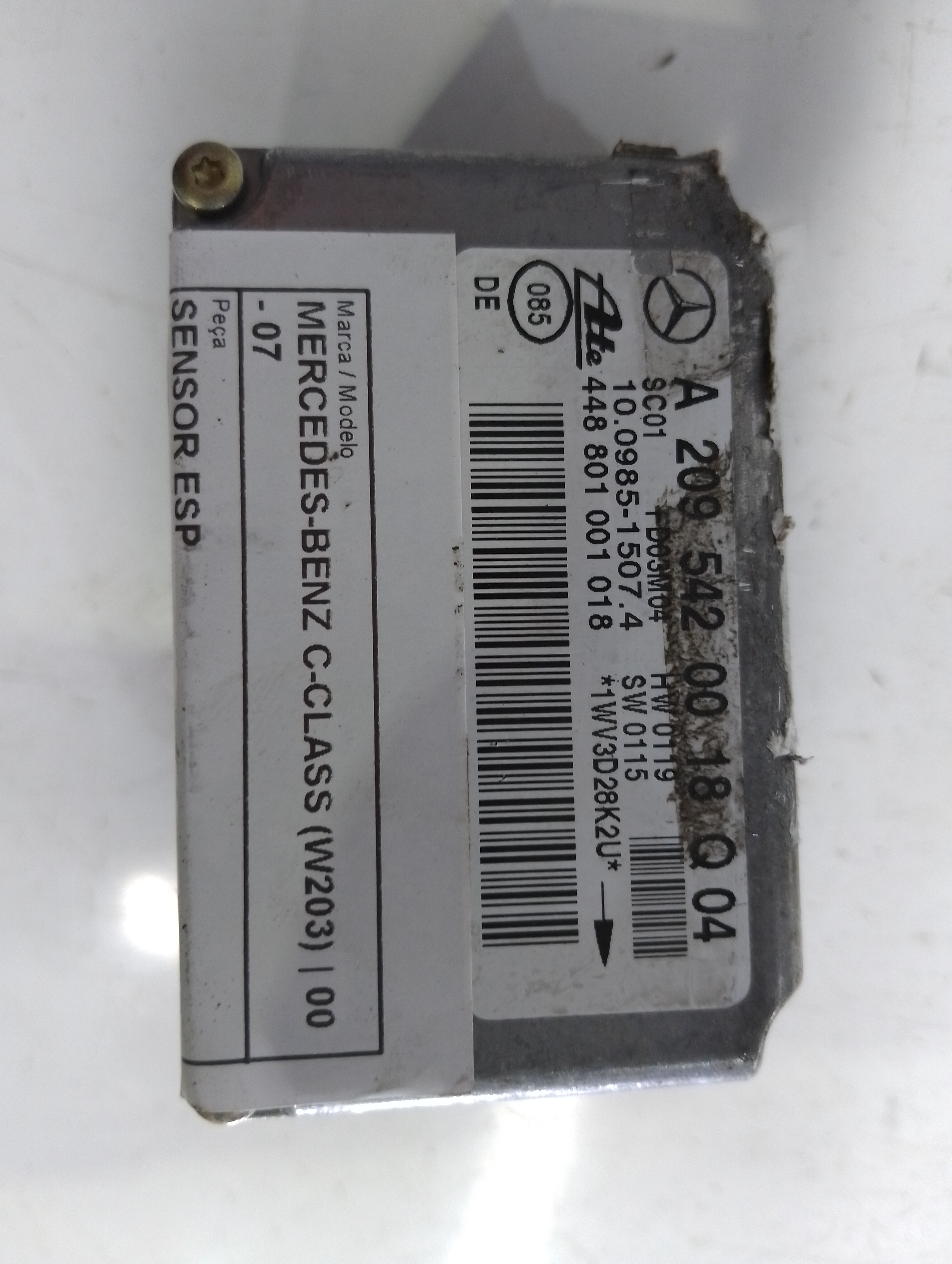 SENSOR ESP MERCEDES-BENZ C-CLASS (W203) | 00 - 07 Imagem-3