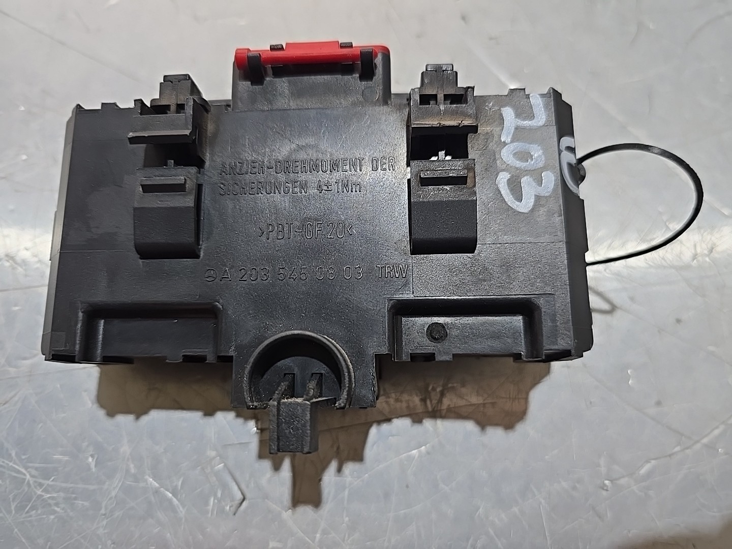 CAIXA DE FUSIVEIS DA BATERIA MERCEDES-BENZ C-CLASS (W203) | 00 - 07 Imagem-3