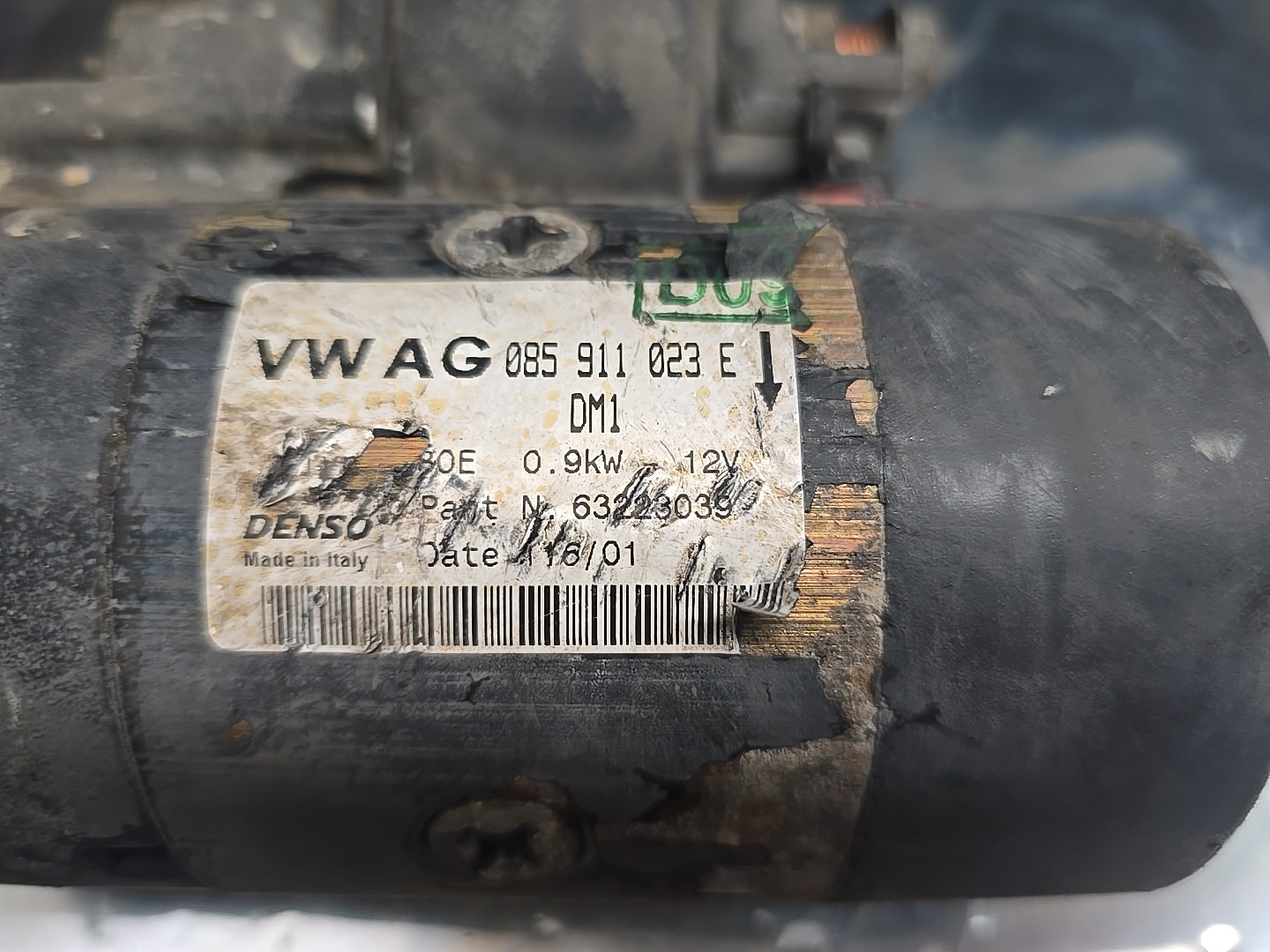 Motor de Arranque VOLKSWAGEN POLO (6N2) | 99 - 01 Imagem-1