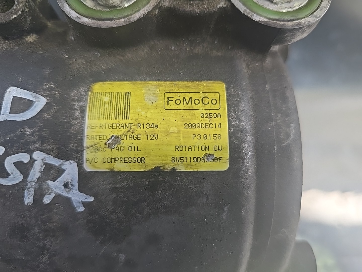 Compressor do Ar condicionado FORD FIESTA VI (CB1, CCN) | 08 -  Imagem-2