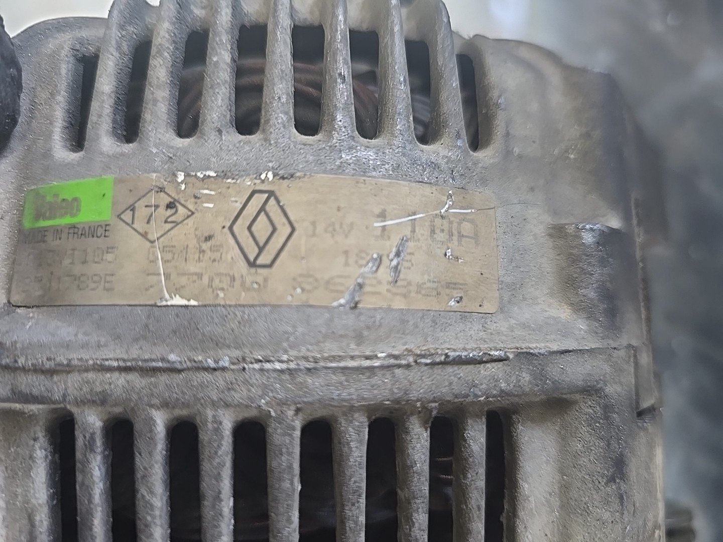 Alternador RENAULT MEGANE I (BA0/1_) | 95 - 04 Imagem-2