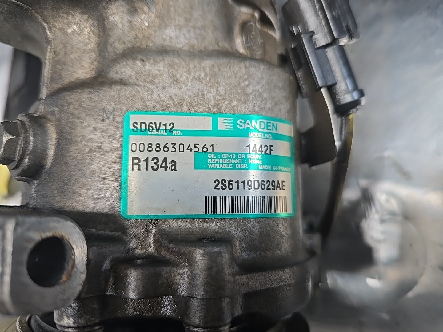 Compressor do Ar condicionado FORD FIESTA IV (JA_, JB_) | 95 - 02 Imagem-1