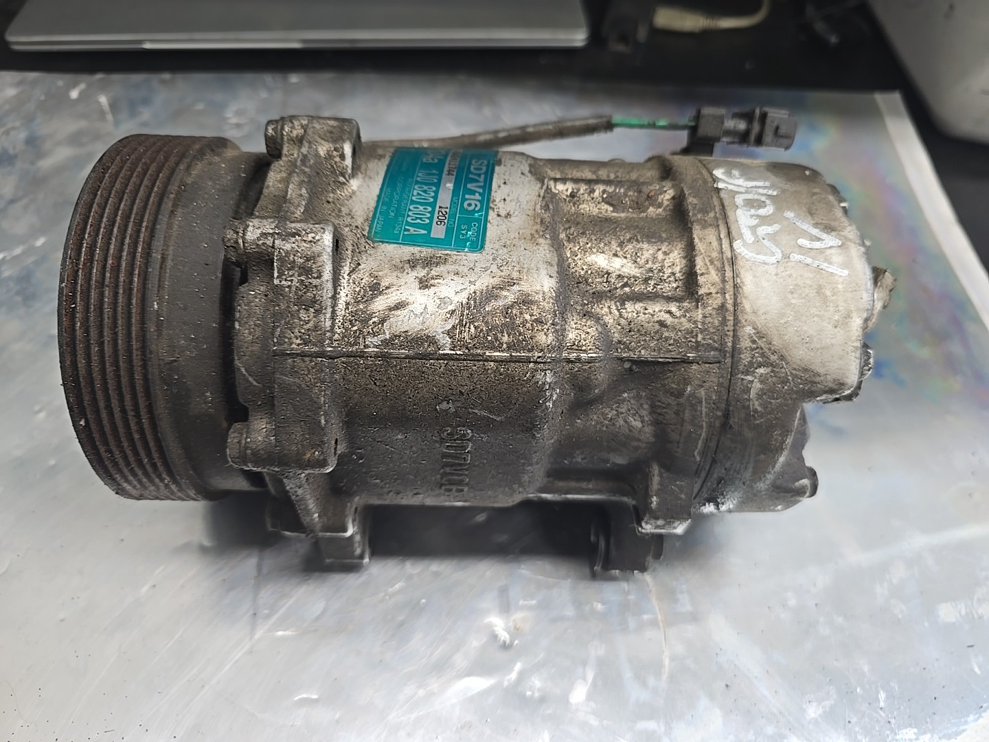 Compressor do Ar condicionado VOLKSWAGEN GOLF IV (1J1) | 97 - 07 Imagem-2