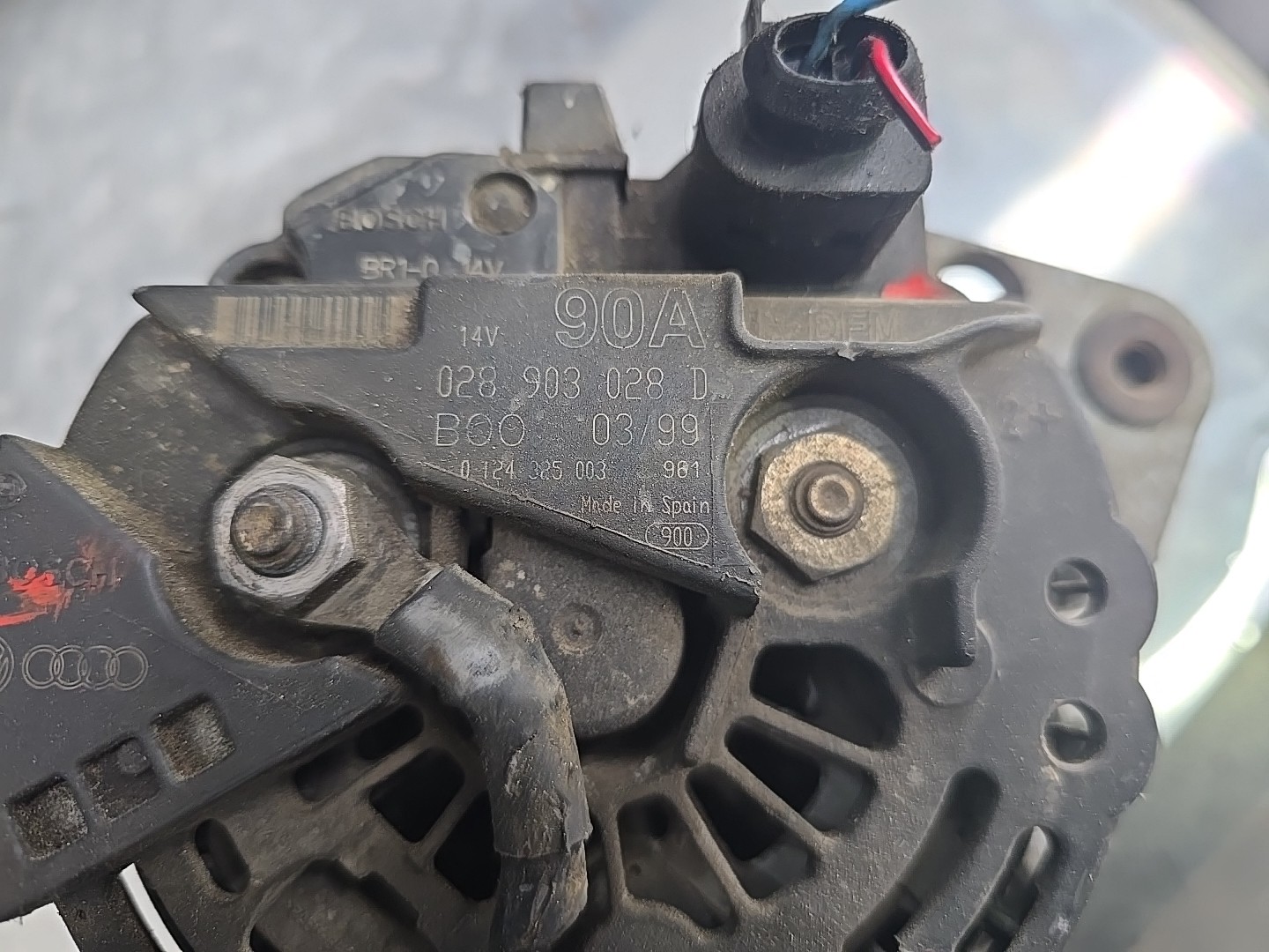 Alternador AUDI A3 (8L1) | 96 - 06 Imagem-1