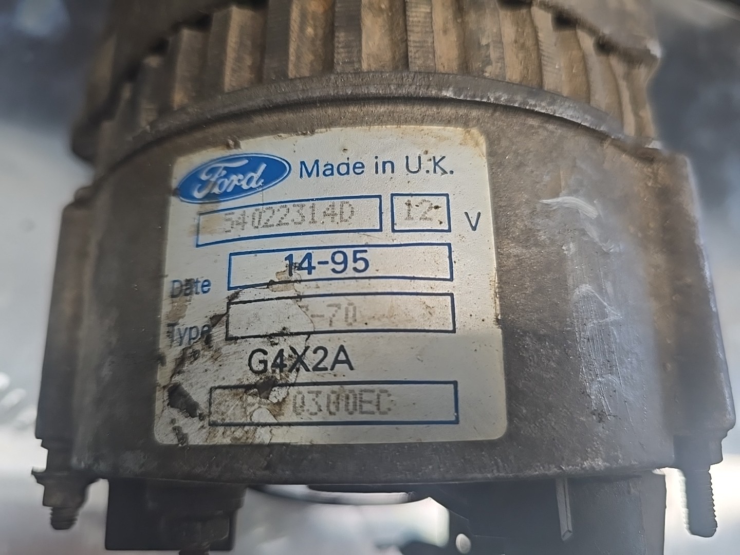 Alternador FORD FIESTA III (GFJ) | 89 - 97 Imagem-2