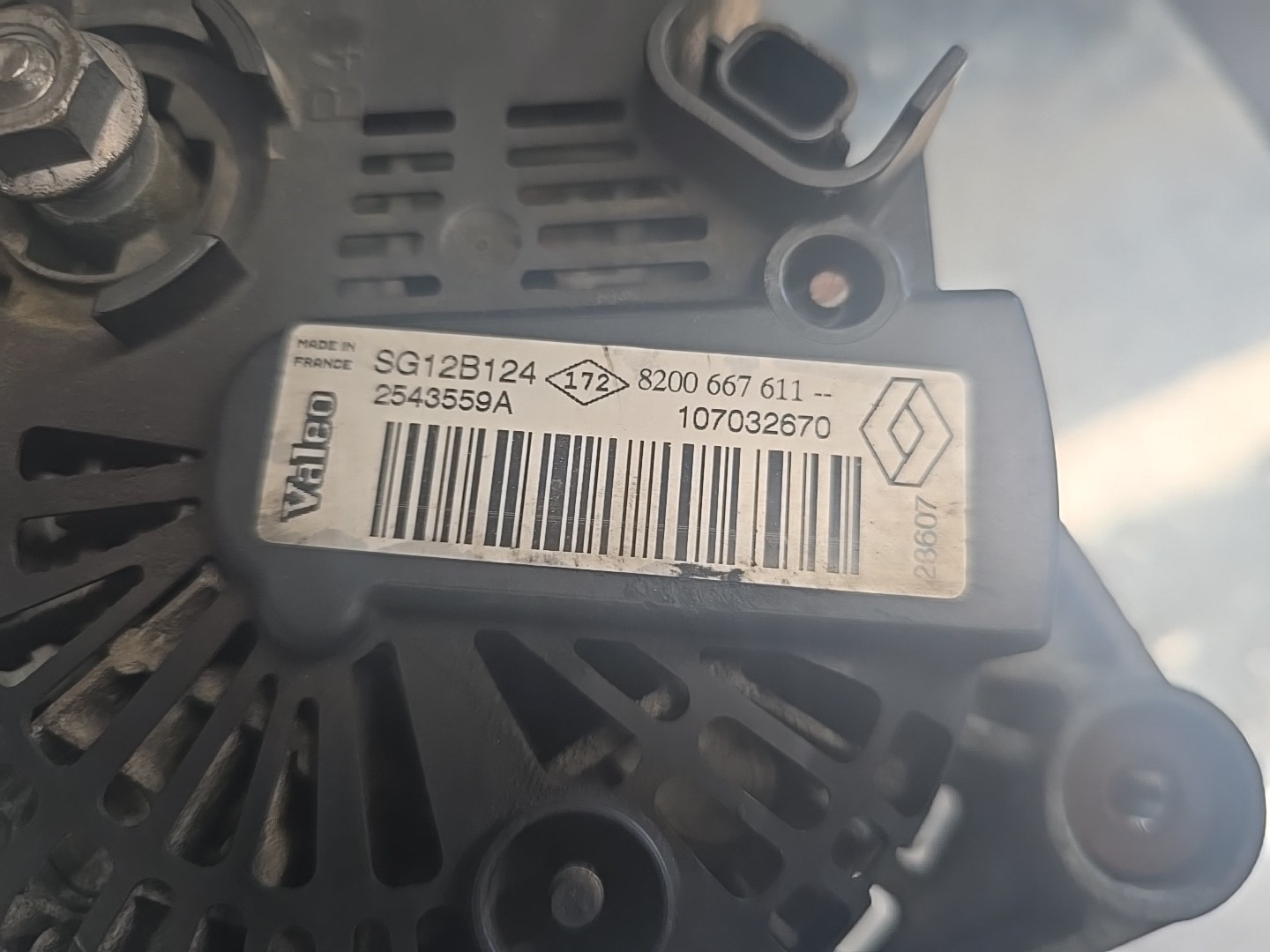 Alternador RENAULT SCÉNIC II (JM0/1_) | 03 - 10 Imagem-1