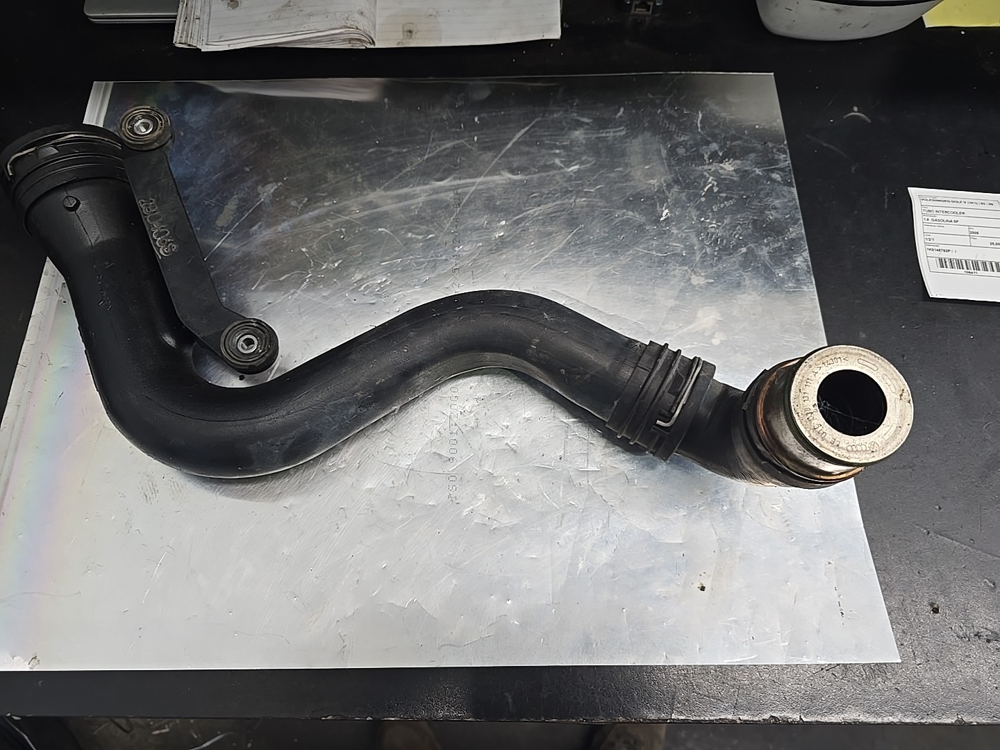 TUBO INTERCOOLER VOLKSWAGEN GOLF V (1K1) | 03 - 09 Imagem-2
