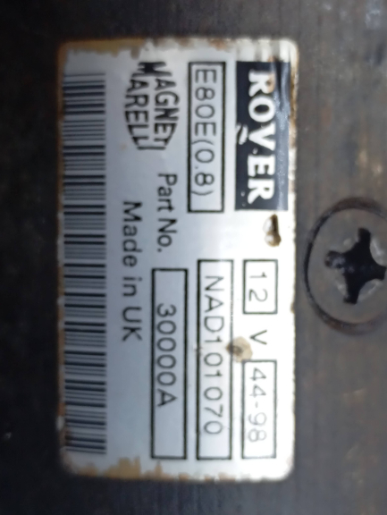 Motor Arranque ROVER 200 Hatchback (RF) | 95 - 00 Imagem-2