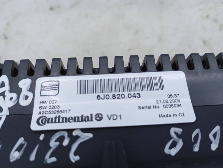 Climatronic SEAT IBIZA IV (6J5, 6P1) | 08 - 17 Imagem-4