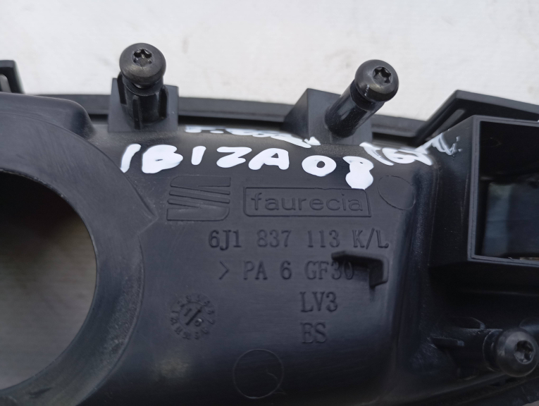 Puxador Interior Frente Esquerdo SEAT IBIZA IV (6J5, 6P1) | 08 - 17 Imagem-2