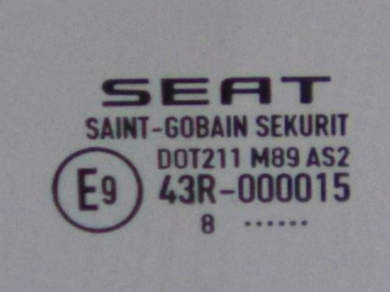 Vidro Porta Trás Esquerdo SEAT IBIZA IV (6J5, 6P1) | 08 - 17 Imagem-1