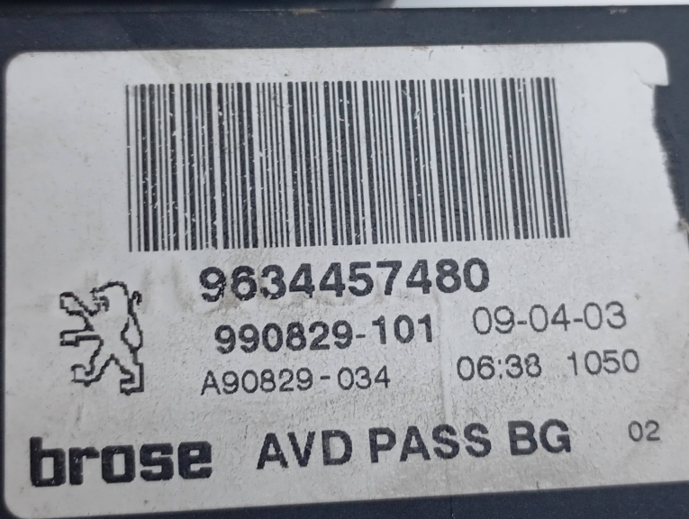 Elevador Completo Frente Direito Elétrico Confort PEUGEOT 307 (3A/C) | 00 - 12 Imagem-2