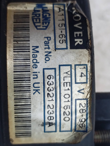 Alternador ROVER 200 Hatchback (RF) | 95 - 00 Imagem-3