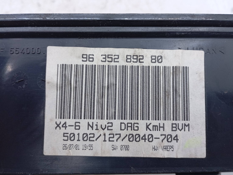 Quadrante CITROEN C5 I (DC_) | 01 - 05 Imagem-2