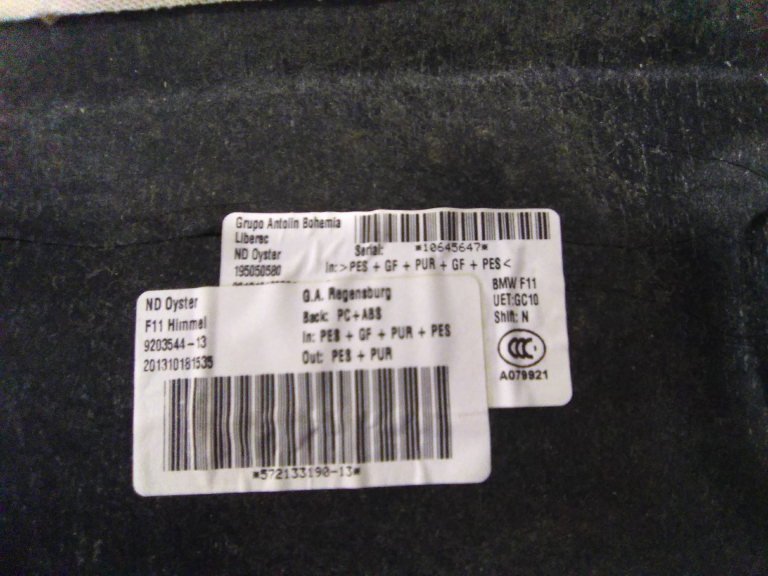 Forro Tejadilho BMW 5 Touring (F11) | 09 - 17 Imagem-2