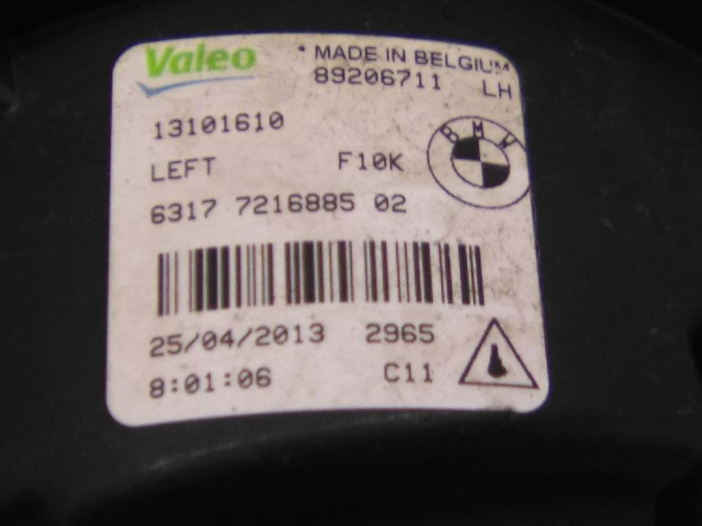 Ótica / Farol Nevoeiro Frente Esquerdo BMW 5 (F10) | 09 - 16 Imagem-2