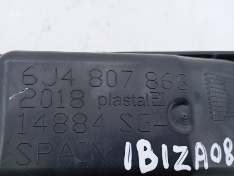 Guia / Encaixe Parachoques Trás Meio SEAT IBIZA IV (6J5, 6P1) | 08 - 17 Imagem-10