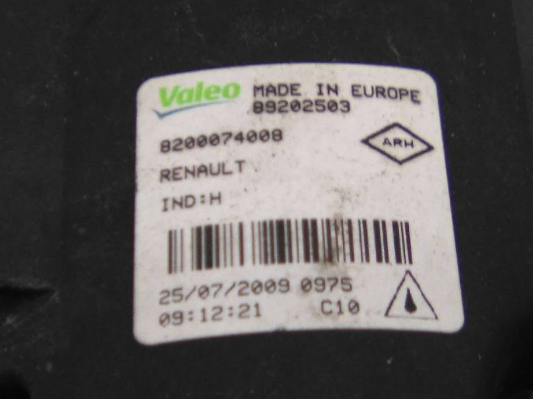 Ótica / Farol Nevoeiro Frente Direito RENAULT MEGANE III Hatchback (BZ0/1_) | 08 -  Imagem-2