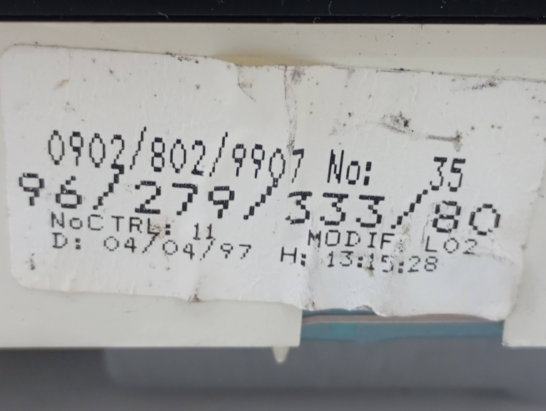 Quadrante CITROEN SAXO (S0, S1) | 96 - 04 Imagem-2