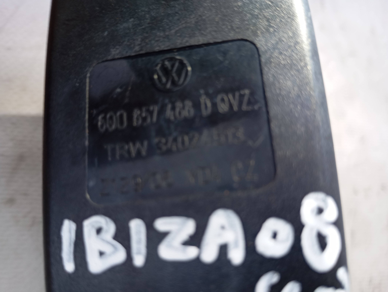 Encaixe Cinto Trás Meio Duplo SEAT IBIZA IV (6J5, 6P1) | 08 - 17 Imagem-5