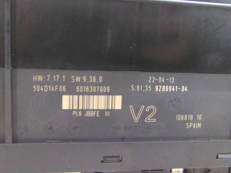 Módulo Bcm BMW 5 (F10) | 09 - 16 Imagem-2