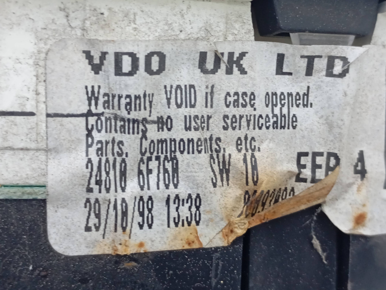 Quadrante NISSAN MICRA II (K11) | 92 - 07 Imagem-2