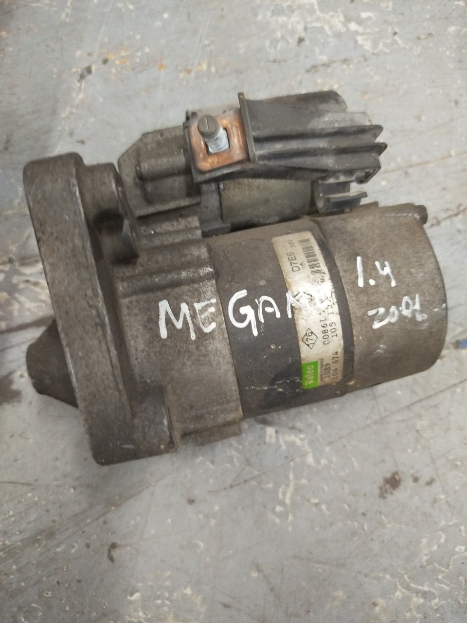Motor de Arranque RENAULT MEGANE I  de 1995 a 2004