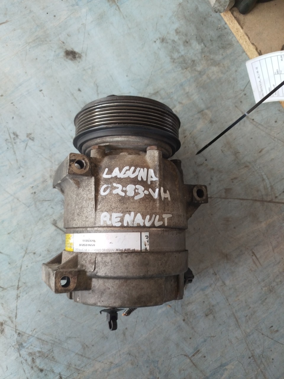 Compressor do Ar condicionado RENAULT LAGUNA II Grandtour  de 2001 a 2007
