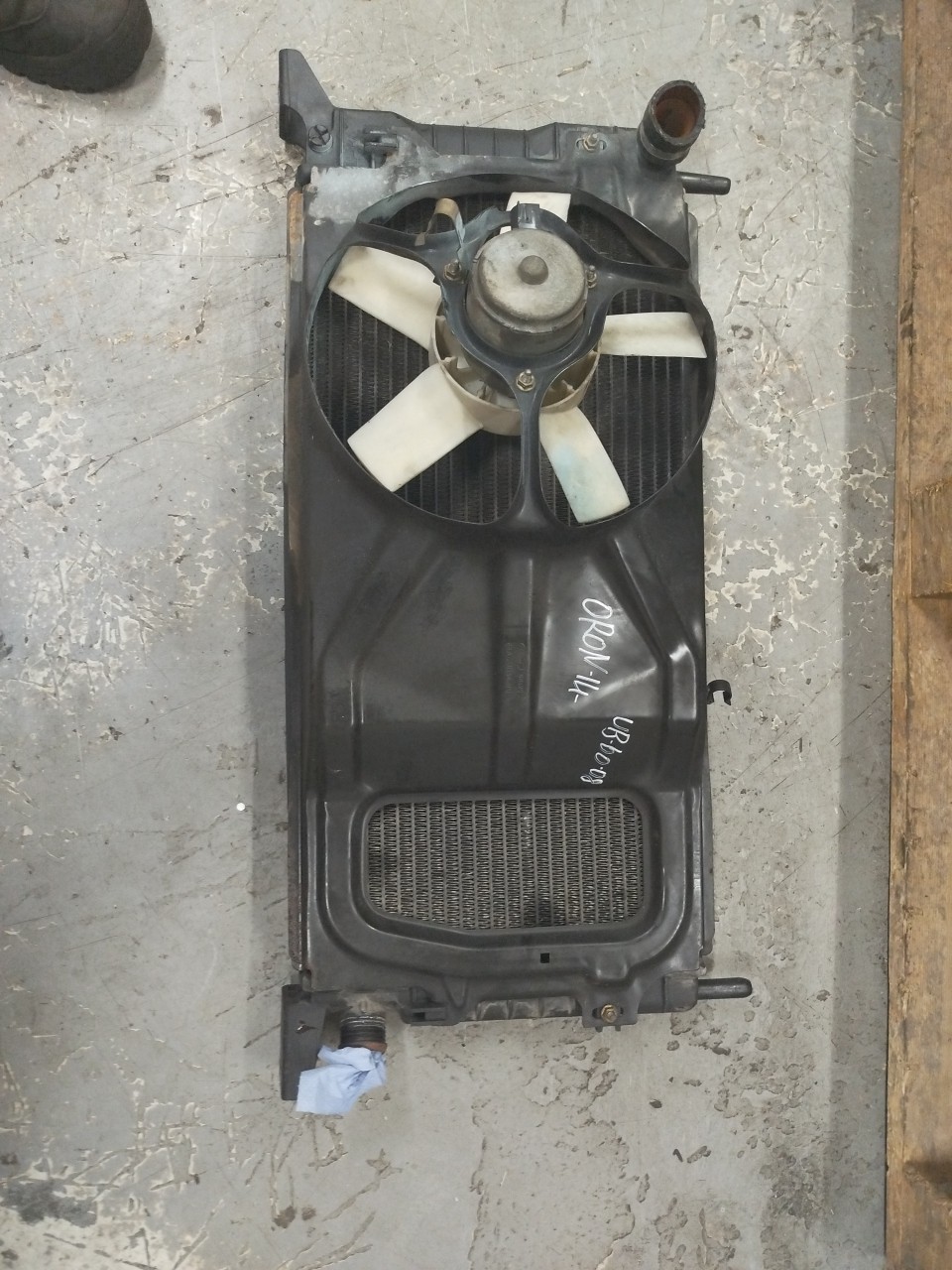 Radiador da água FORD ORION II  de 1985 a 1990