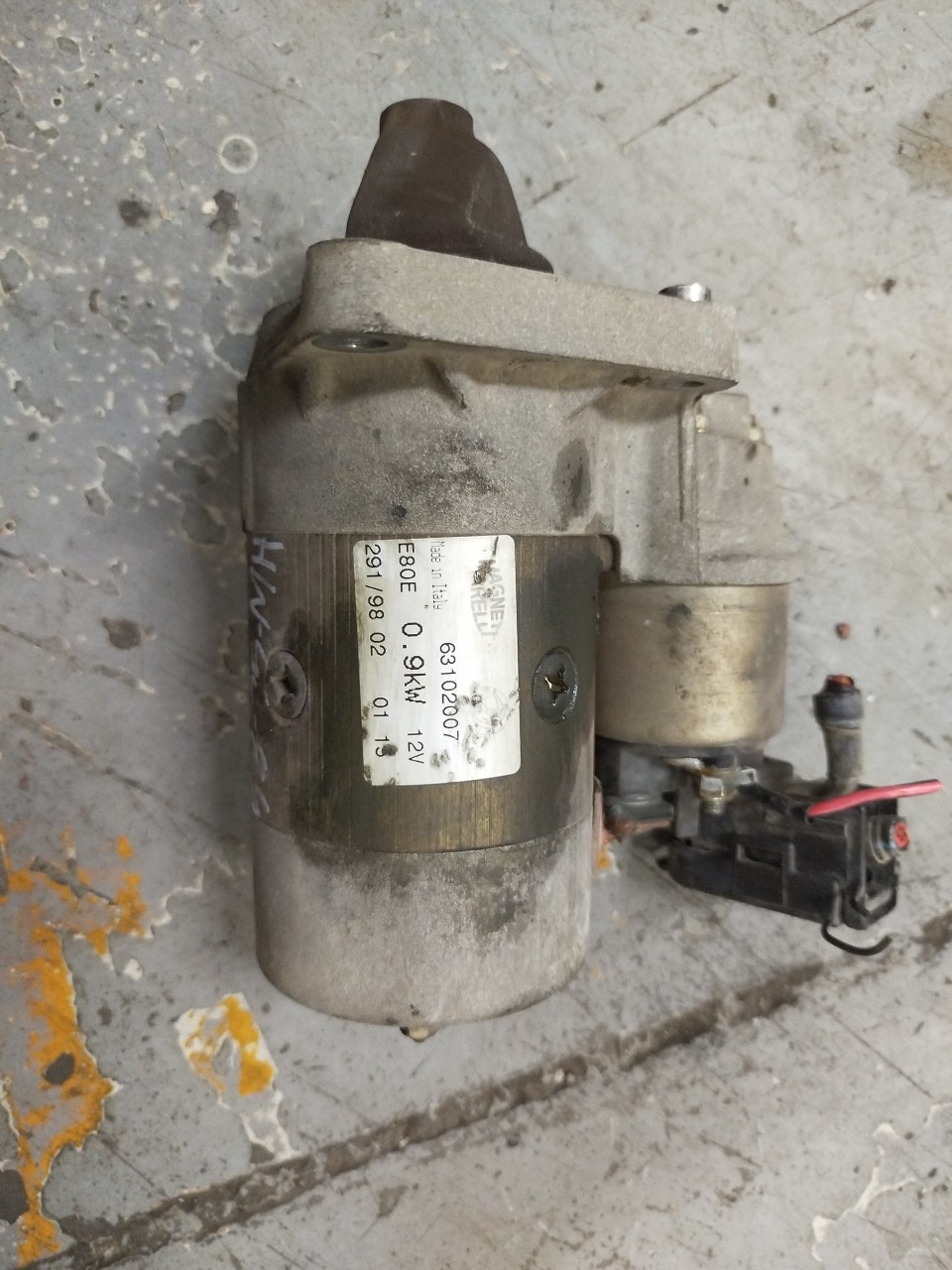 Motor de Arranque FIAT BRAVO Van  de 2008 a 2014