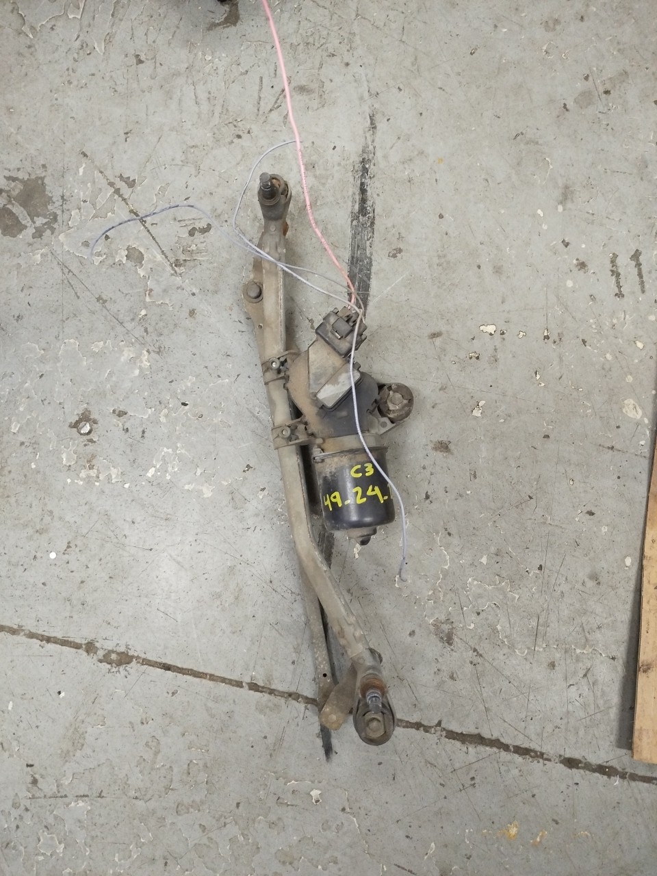 Motor Limpa Vidros FT CITROEN C3 I  de 2002 a 0