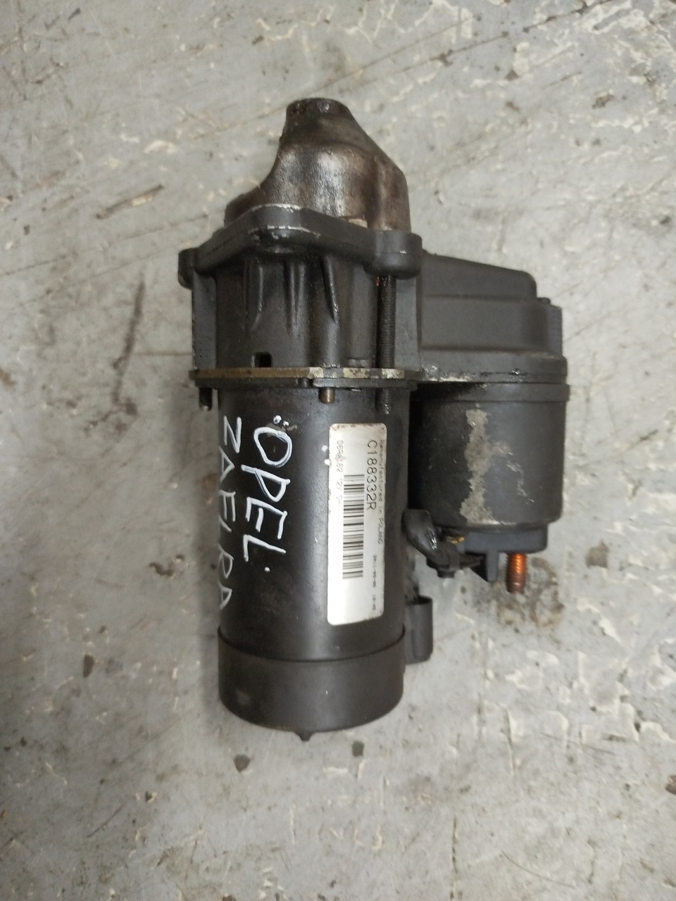 Motor de Arranque OPEL ZAFIRA A Veículo multiuso  de 1999 a 2005