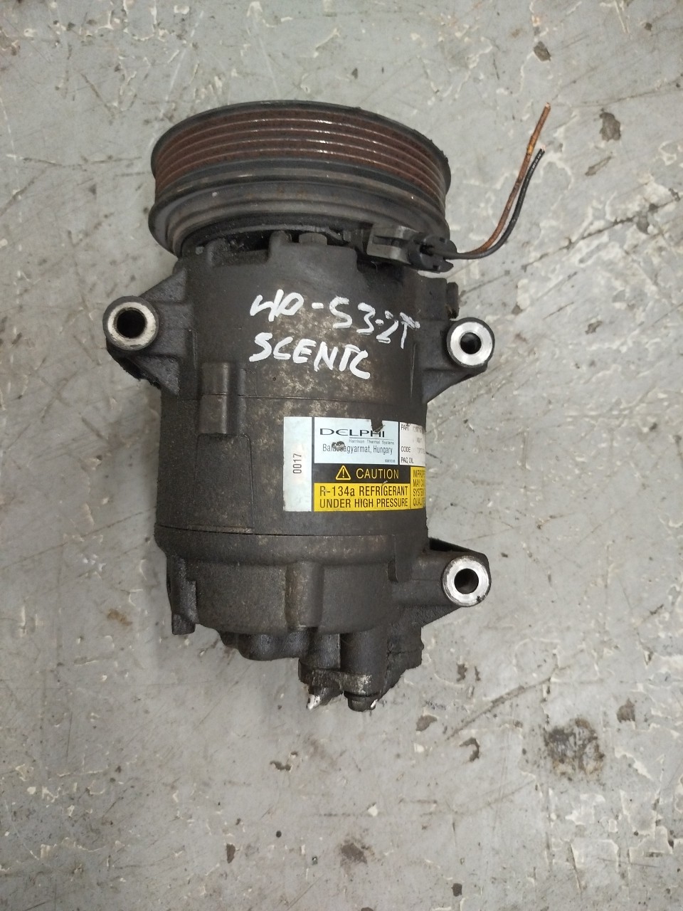 Compressor do Ar condicionado RENAULT SCÉNIC II  de 2003 a 2010
