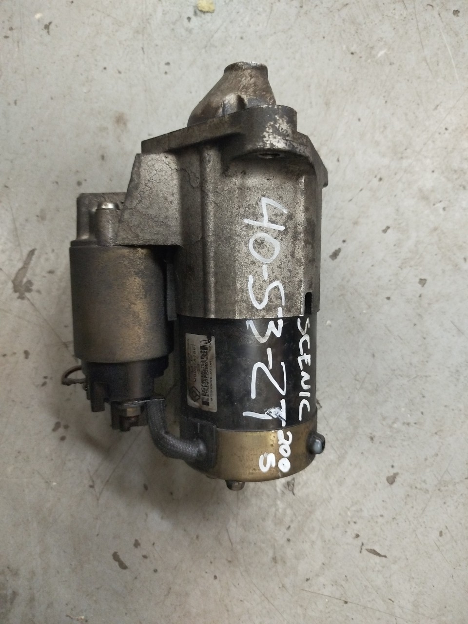 Motor de Arranque RENAULT SCÉNIC II  de 2003 a 2010