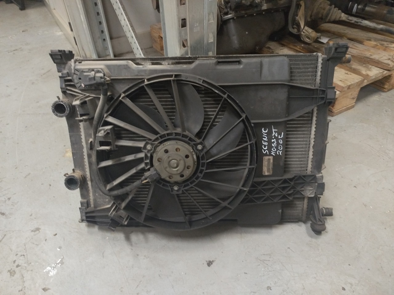 Radiador da água RENAULT SCÉNIC II  de 2003 a 2010