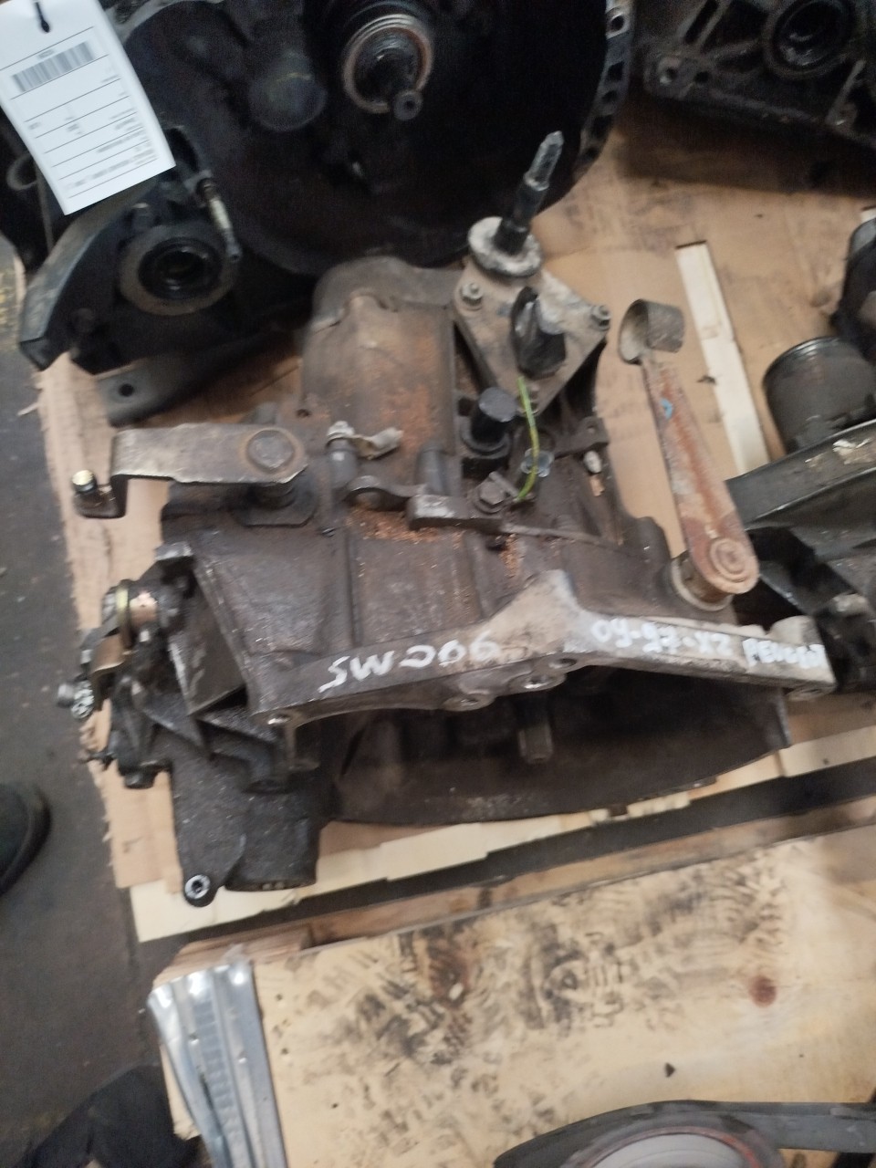 Caixa de Velocidades PEUGEOT 206 SW  de 2002 a 0